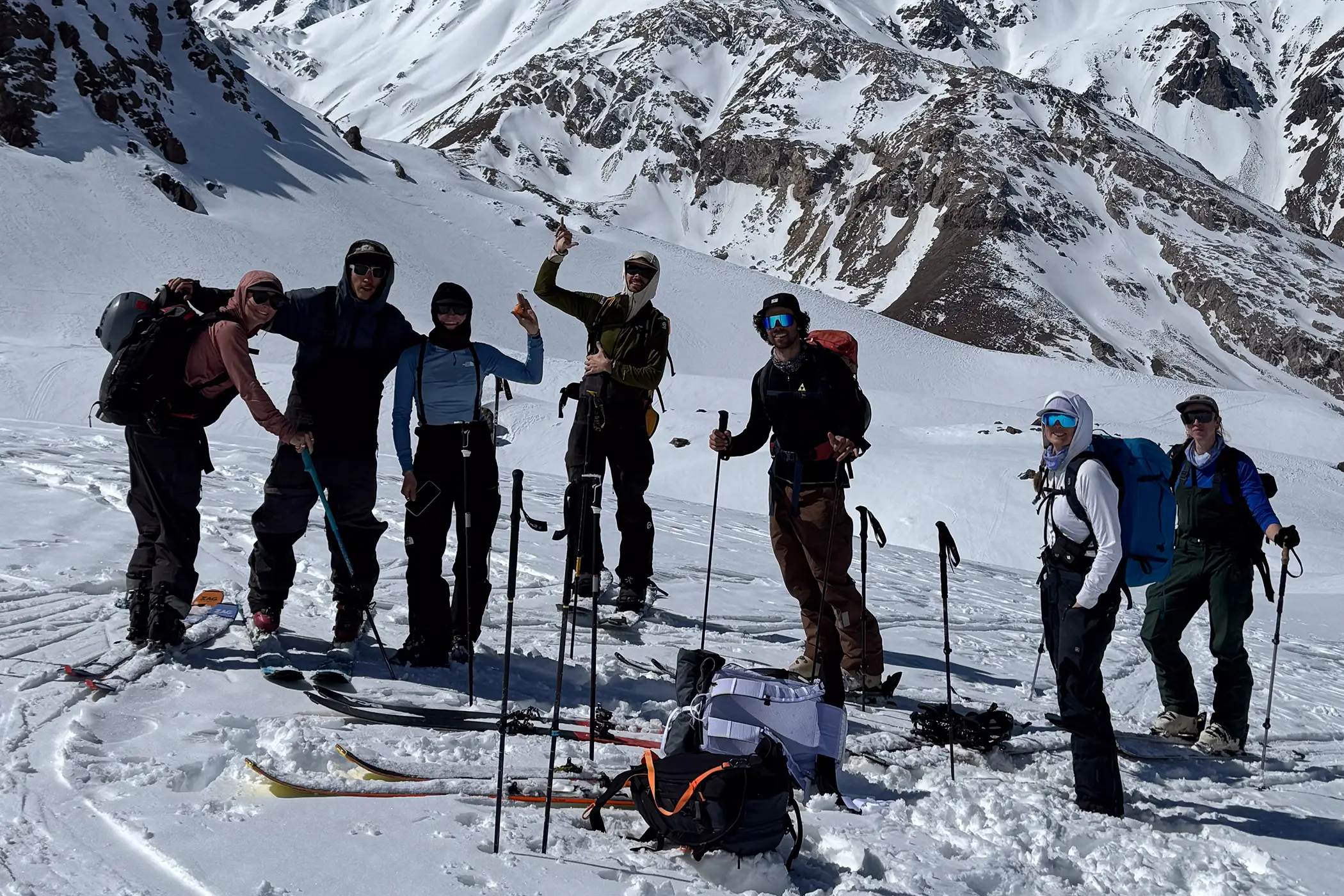 Ski Touring - Central Andes, Caj&oacute;n del Maipo - Tours - Andes Big Mountain (7)